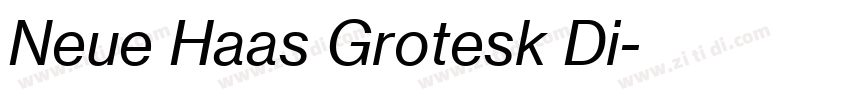 Neue Haas Grotesk Di字体转换 Neue Haas Grotesk Di字体转换